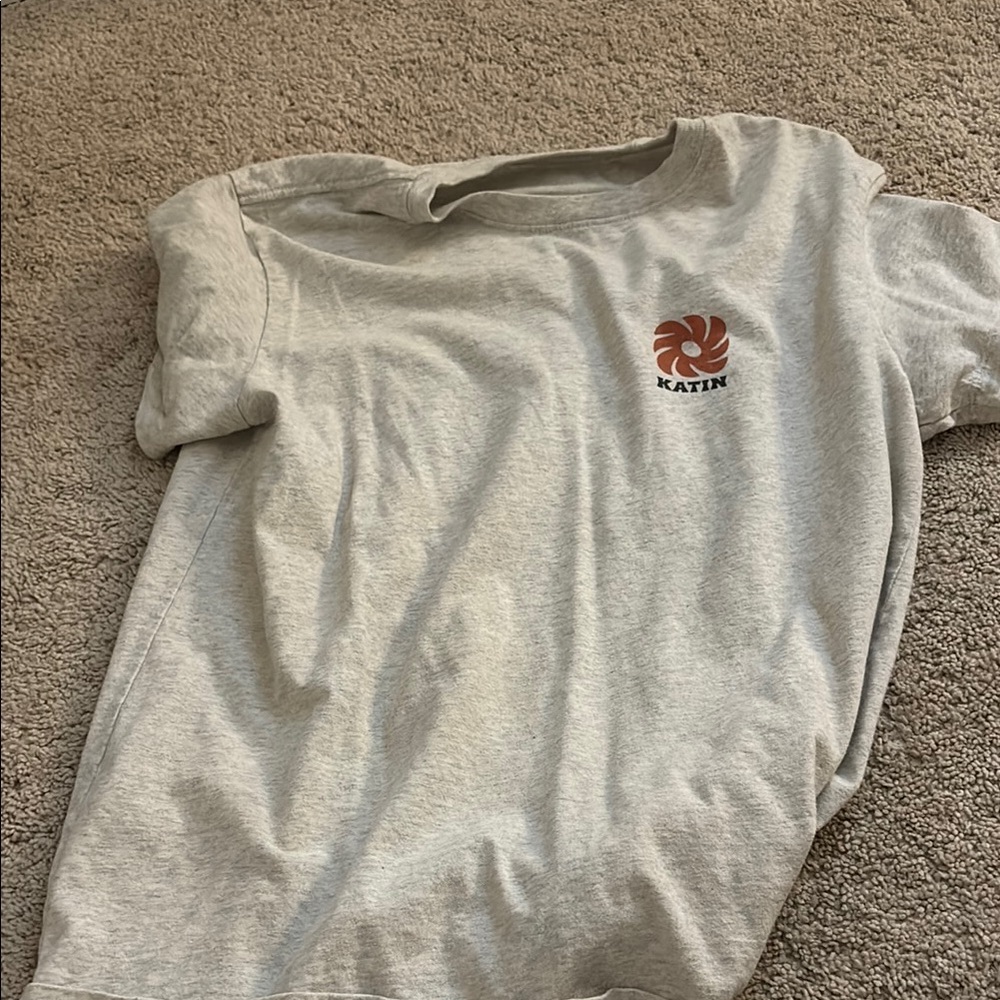Katin Gray Short Sleeve Tee Casual Comfort